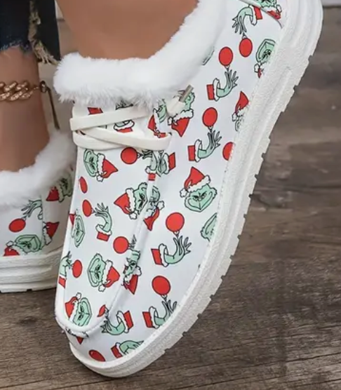 Grinch Christmas Shoes