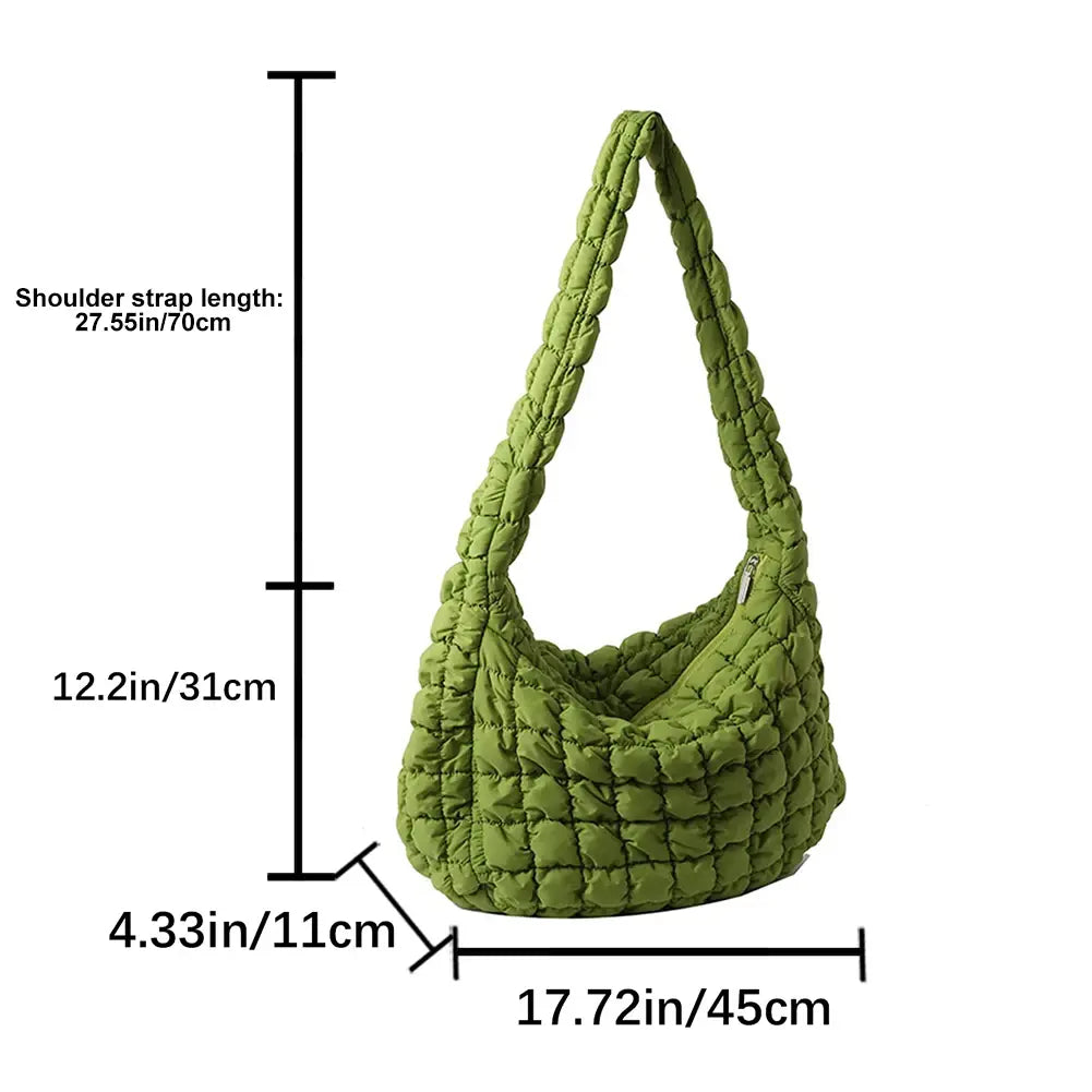 Quilted Padded Crossbody Bag